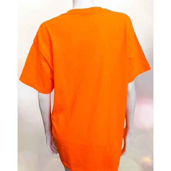 Tops Orange Women Large T-shirt with‎ Teacher Designs - Picture 5 of 7